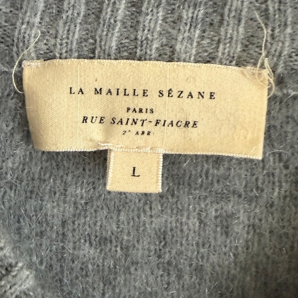Sezane Eddy Jacket | Grey | Size Large - Picture 12 of 13
